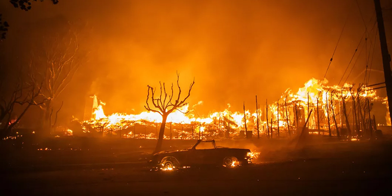 Local TV and Radio Lead the Way as Wildfires Spread Across Los Angeles