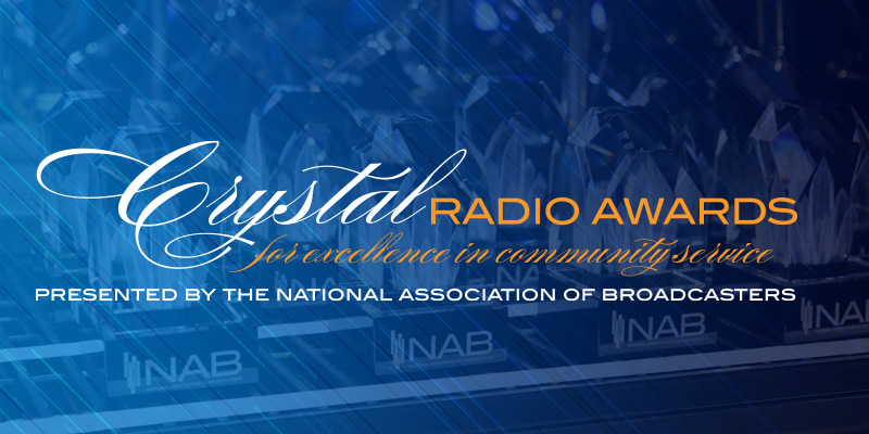 NAB's Crystal Radio Awards Honor Stations' Public Service Efforts
